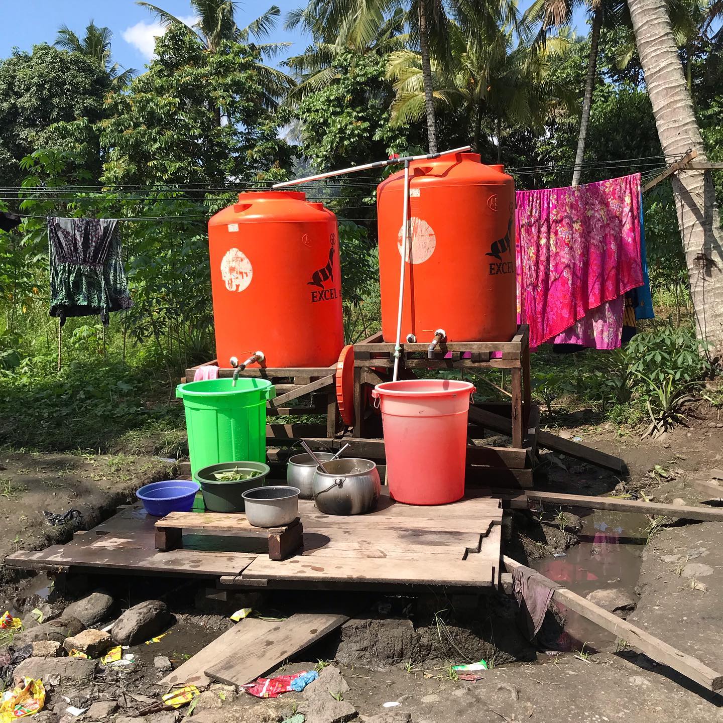 Water systems funded by Yapelin and Hapin