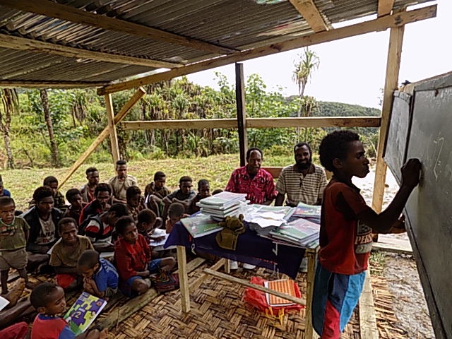 school ibelak Papua