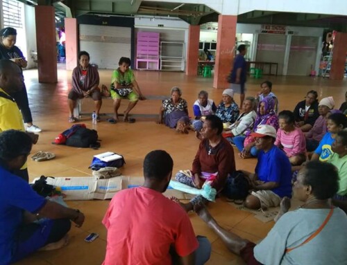 Hapin Papua team naar Merauke voor advies en hulp