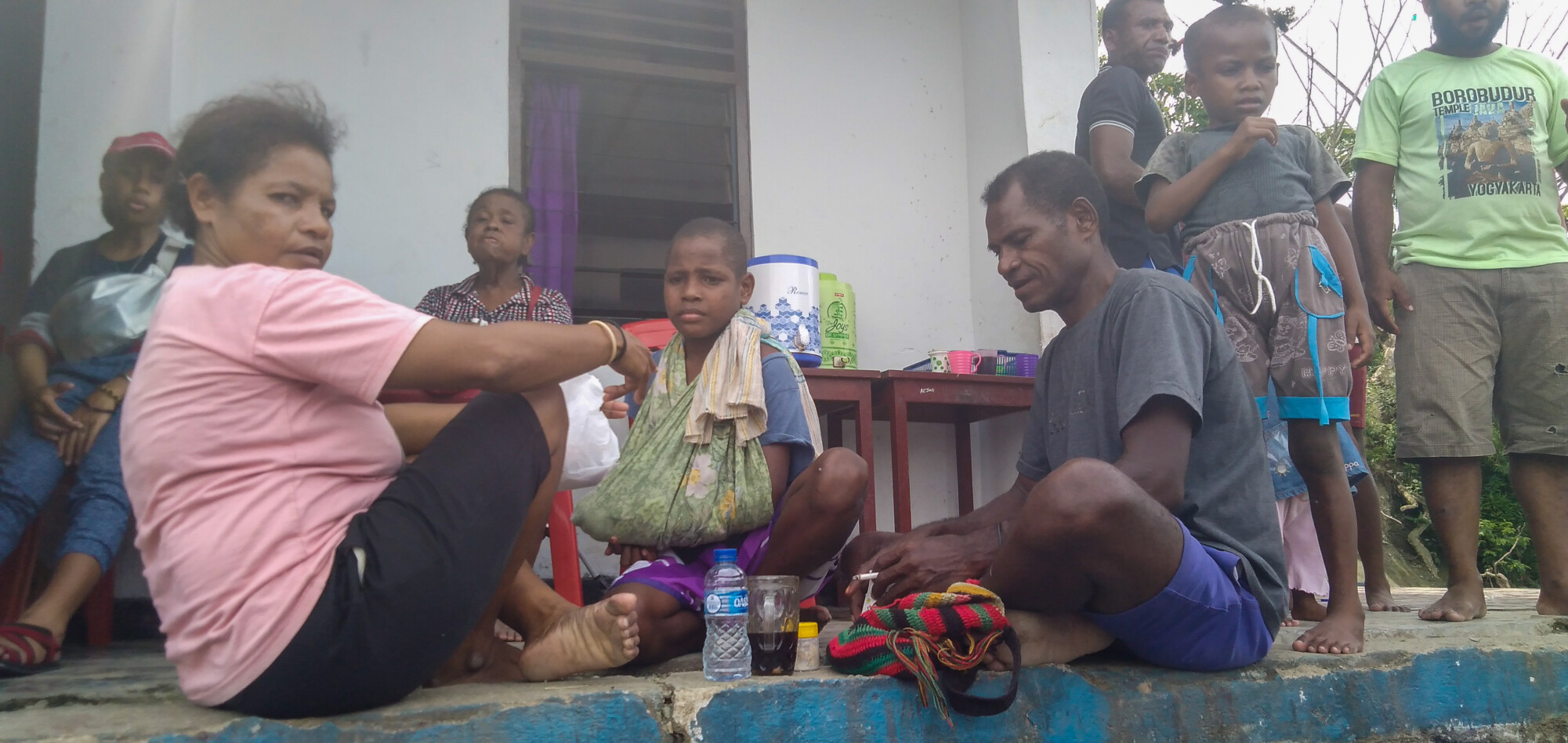 Slachtoffers van de overstroming