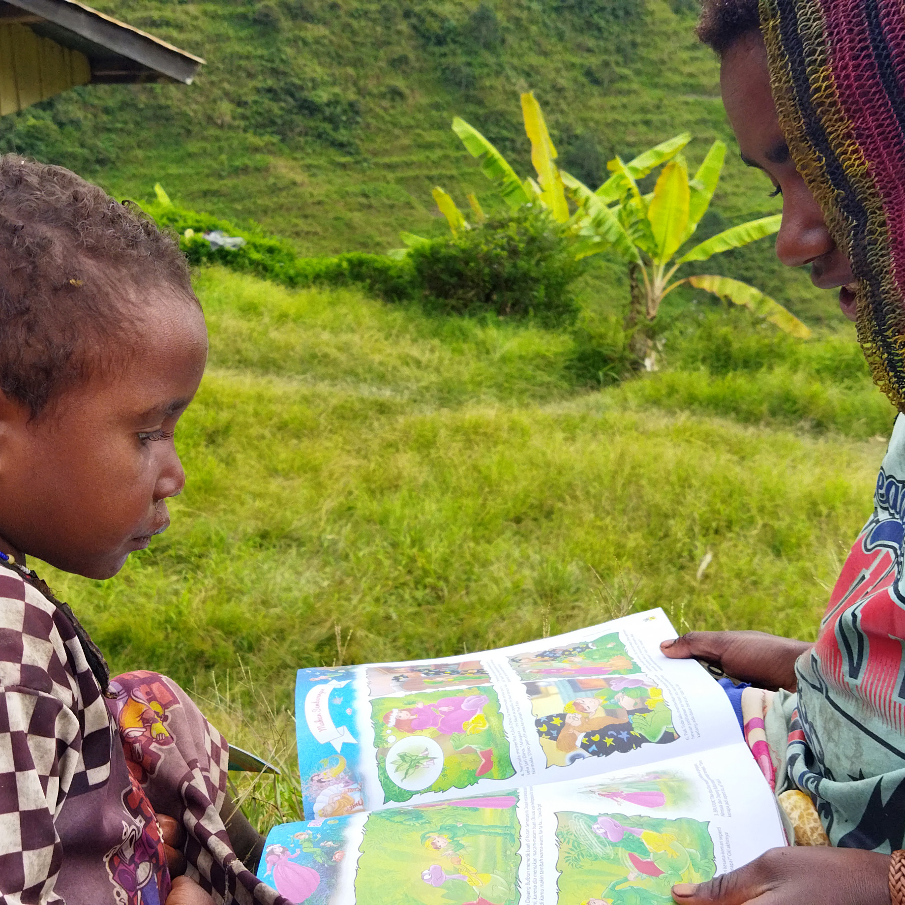 Onderwijs: leerhuizen in Papua