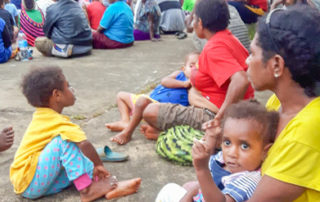 Sentani vluchtelingen papua